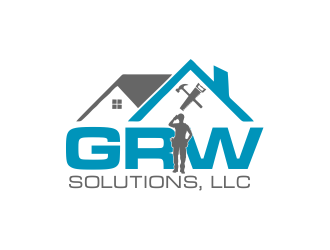 GRW Solutions, LLC logo design by ROSHTEIN