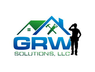 GRW Solutions, LLC logo design by ROSHTEIN