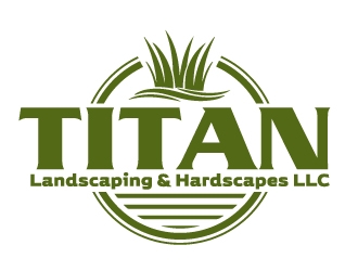 Titan Landscaping & Hardscapes LLC logo design by ElonStark