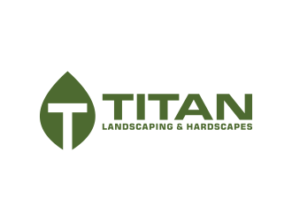 Titan Landscaping & Hardscapes LLC logo design by maseru