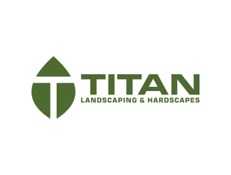 Titan Landscaping & Hardscapes LLC logo design by maseru