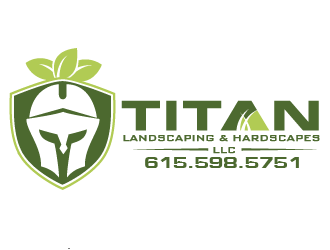 Titan Landscaping & Hardscapes LLC logo design by THOR_
