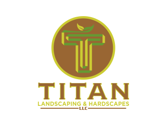 Titan Landscaping & Hardscapes LLC logo design by Dhieko