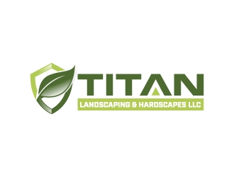 Titan Landscaping & Hardscapes LLC logo design by jaize