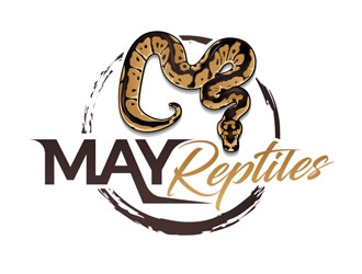 MAY Reptiles logo design by DreamLogoDesign