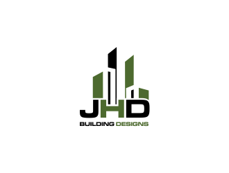 JHD Building Designs  logo design by oke2angconcept