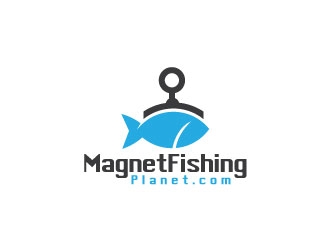 MagnetFishingPlanet.com logo design by adwebicon