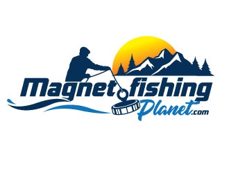 MagnetFishingPlanet.com logo design by invento