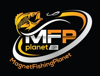 MagnetFishingPlanet.com logo design by Upoops