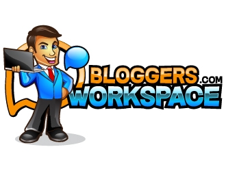 BloggersWorkSpace.com logo design by uttam