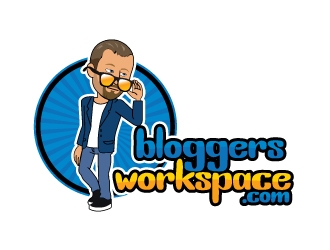 BloggersWorkSpace.com logo design by JJlcool