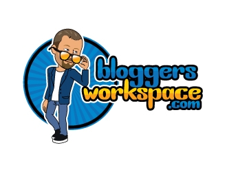 BloggersWorkSpace.com logo design by JJlcool