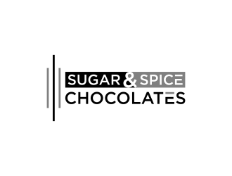 Sugar & Spice Chocolates  logo design by p0peye