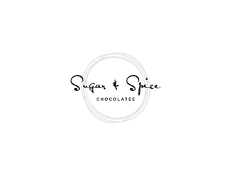 Sugar & Spice Chocolates  logo design by ndaru