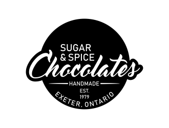 Sugar & Spice Chocolates  logo design by IrvanB