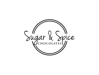 Sugar & Spice Chocolates  logo design by Barkah