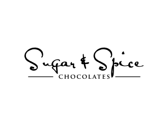 Sugar & Spice Chocolates  logo design by Barkah