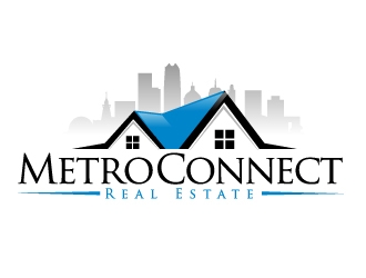 Metro Connect Real Estate logo design by ElonStark