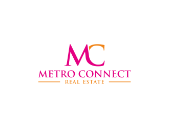 Metro Connect Real Estate logo design by p0peye