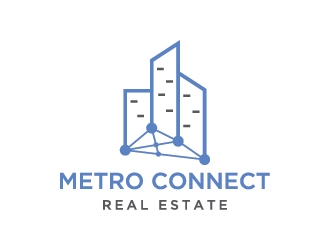 Metro Connect Real Estate logo design by Fear