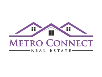 Metro Connect Real Estate logo design by labo