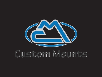 Custom Mounts logo design by twomindz