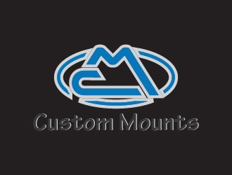 Custom Mounts logo design by twomindz
