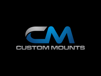 Custom Mounts logo design by p0peye