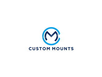 Custom Mounts logo design by ndaru
