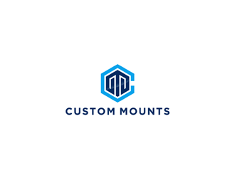 Custom Mounts logo design by ndaru