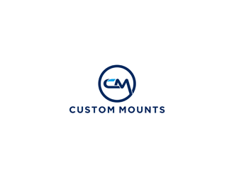Custom Mounts logo design by ndaru