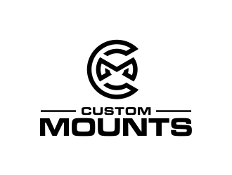 Custom Mounts logo design by SmartTaste