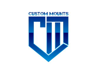 Custom Mounts logo design by beejo