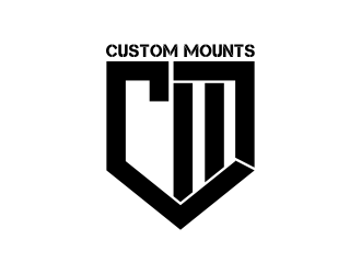 Custom Mounts logo design by beejo