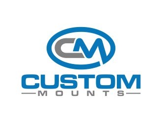 Custom Mounts logo design by agil