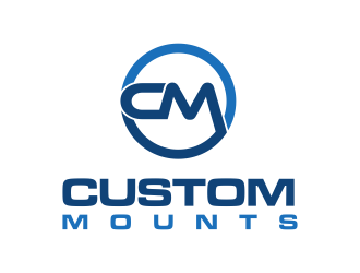 Custom Mounts logo design by RIANW