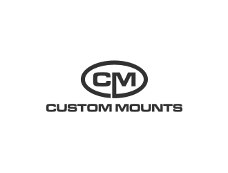 Custom Mounts logo design by blessings
