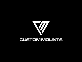Custom Mounts logo design by eagerly