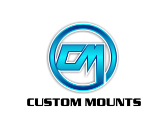 Custom Mounts logo design by perf8symmetry