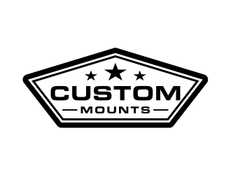 Custom Mounts logo design by cintoko