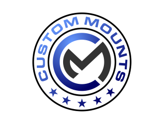 Custom Mounts logo design by cintoko