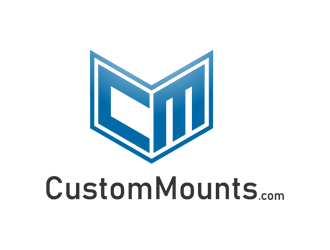 Custom Mounts logo design by ryan_taufik