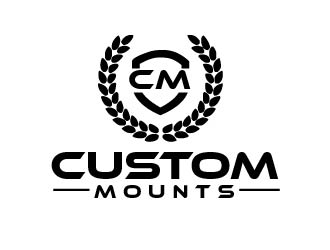 Custom Mounts logo design by shravya