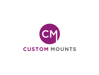 Custom Mounts logo design by bricton