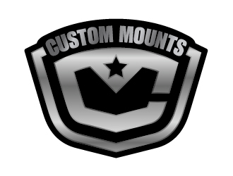 Custom Mounts logo design by josephope