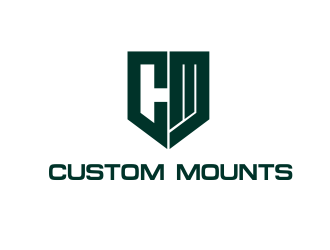 Custom Mounts logo design by Hidayat
