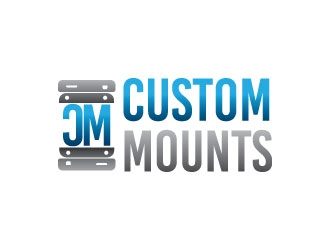 Custom Mounts logo design by adwebicon