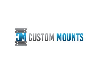 Custom Mounts logo design by adwebicon