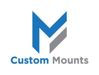 Custom Mounts logo design by SHAHIR LAHOO