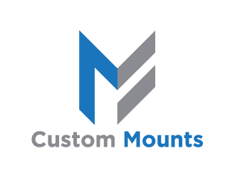 Custom Mounts logo design by SHAHIR LAHOO